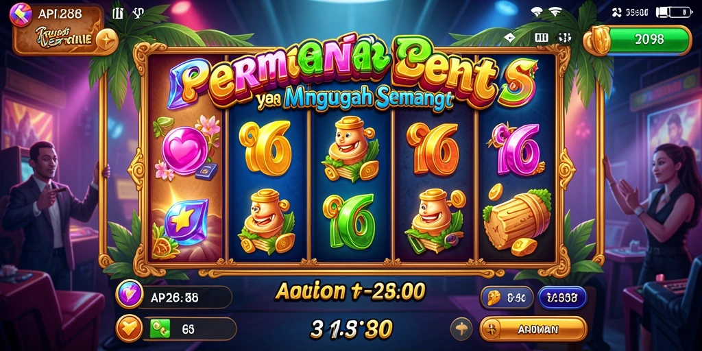 Tampilan menarik dari gameplay API288 dengan tema Slot yang beragam.