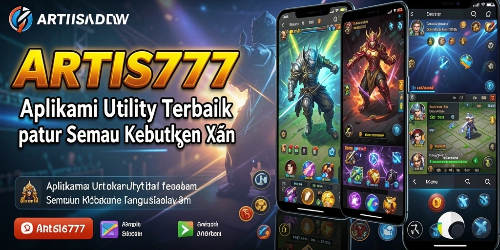 Tampilan lengkap ARTIS777 yang memudahkan pengaturan utility.