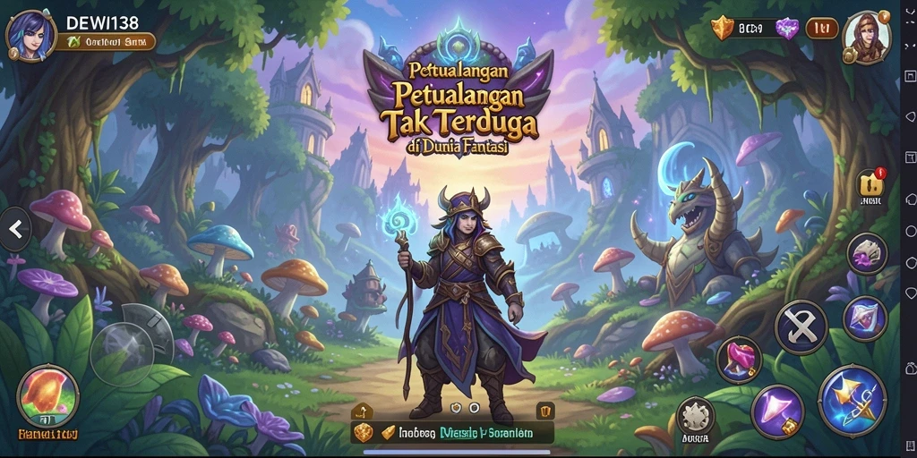 Tampilan aksi mendebarkan dalam gameplay DEWI138 yang penuh petualangan.