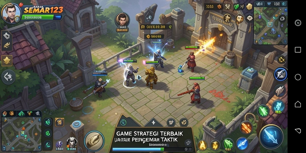 Tampilan menarik dari gameplay SEMAR123 yang mendebarkan.