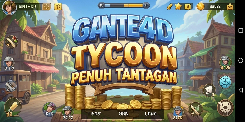 Gameplay menarik dalam dunia simulasi bisnis Tycoon.