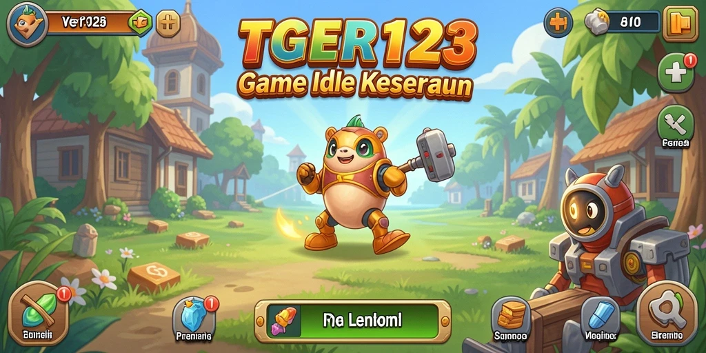 Screenshot gameplay TGER123 menunjukkan keseruan pengalaman Idle.